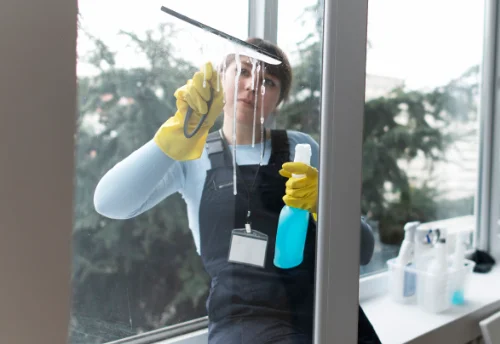 Nettoyage de vitres intérieures et extérieures à Barinque